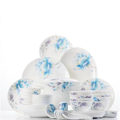 大鸡巴插小穴视频动漫无码48头聆听花开骨瓷礼品餐具套装